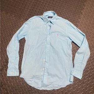 Ralph Lauren Light Blue Button-Down Oxford Shirt